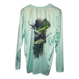 Spicy Tuna Nassau Bahamas Turquoise Fishing Coastal Outfitters Surf Tee XL